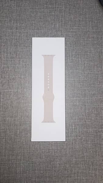 Orignal Apple watch band| Silicon| 40mm| Starlight 0