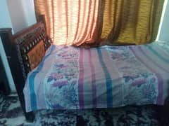 2 single bed with matrice good price and condition