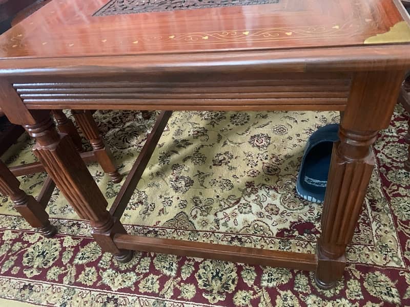 antique table length 34”xwidth 21”x hight 21” 5