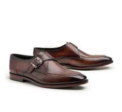 SLO-Men's Daring Dusk Leather Formal Shoes 0