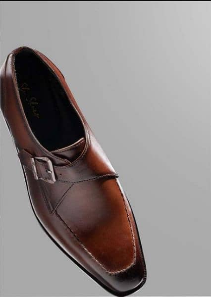 SLO-Men's Daring Dusk Leather Formal Shoes 1