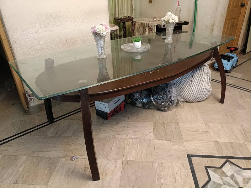 dining table large and sofa setty 3