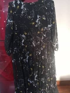 western floral Maxi with good quality.