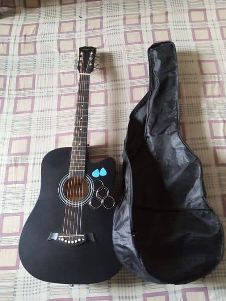 Black acoustic Guitar 2