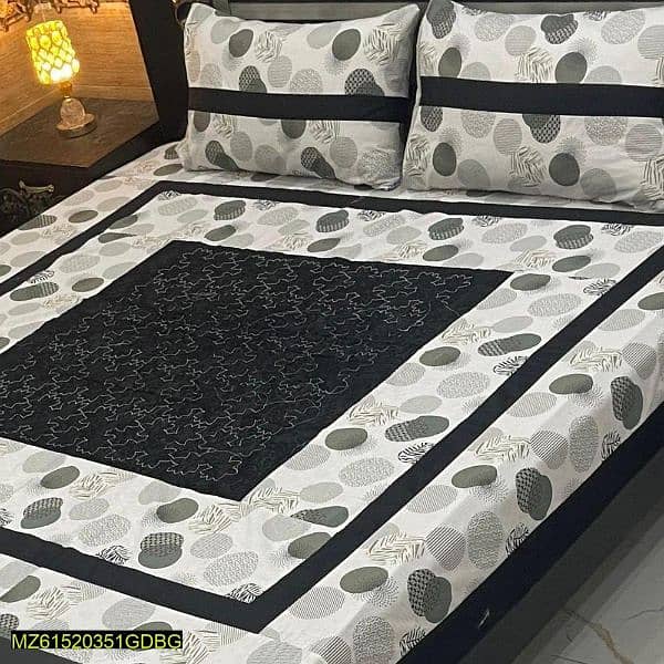 bedsheet for double bed in cotton 1