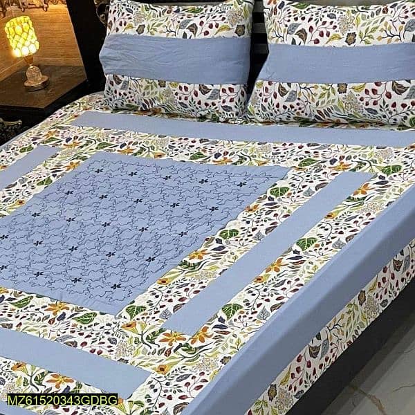 bedsheet for double bed in cotton 9