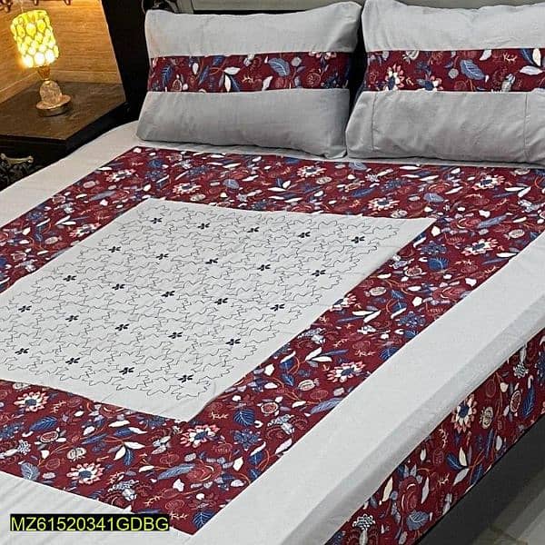 bedsheet for double bed in cotton 10