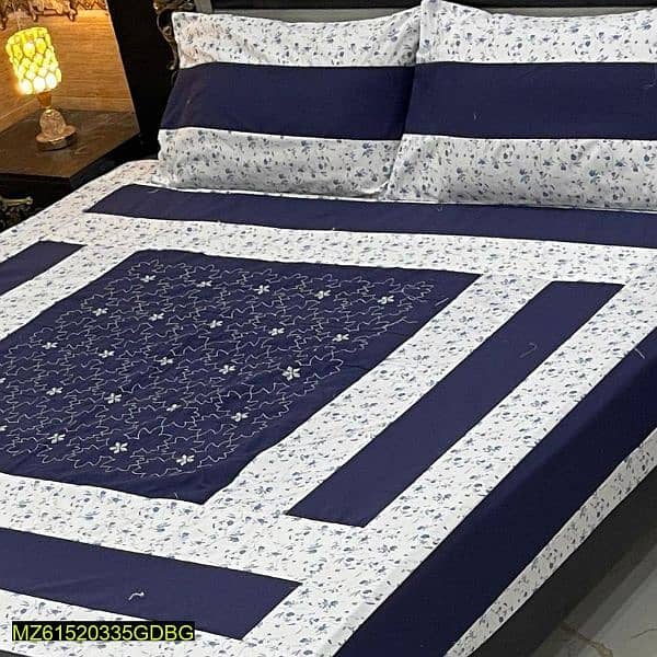 bedsheet for double bed in cotton 11