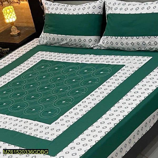bedsheet for double bed in cotton 12