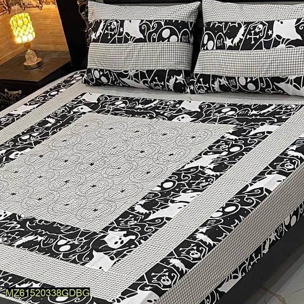 bedsheet for double bed in cotton 13