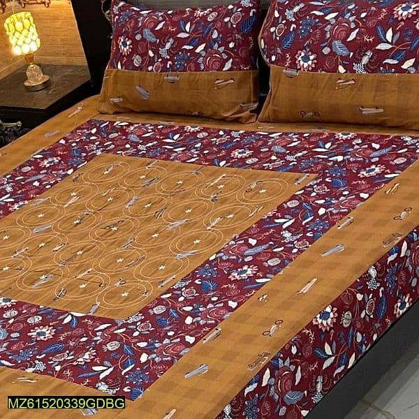 bedsheet for double bed in cotton 15