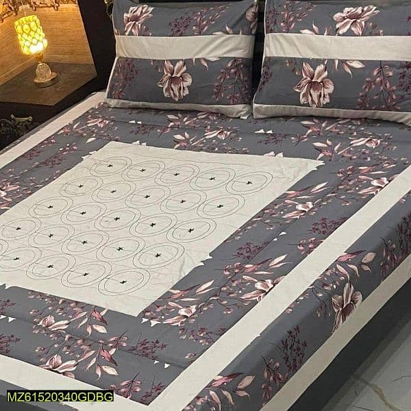 bedsheet for double bed in cotton 16