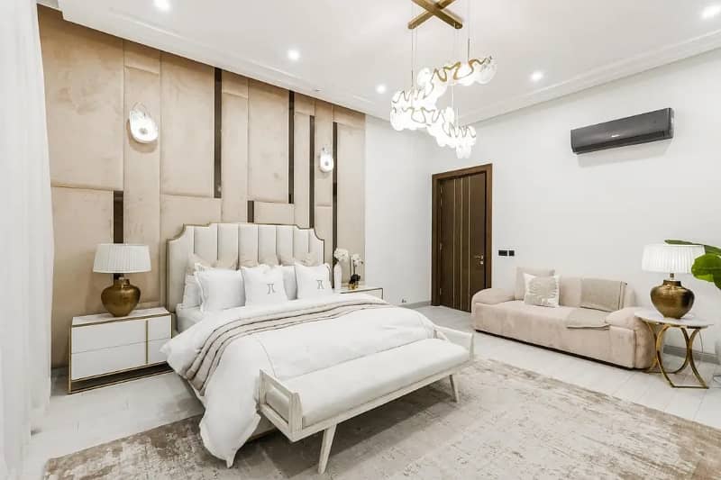 KANAL BRAND NEW ULTRA MODERN LAVISH BUNGALOW FULL BASMENT FULL FURNISHED WITH POOL + CINEMA HALL FULL FURNISHED HOUSE AVAILABLE at VERY PRIME LOCATION IN DHA DEFENCE 21