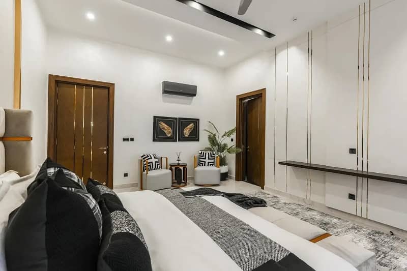 KANAL BRAND NEW ULTRA MODERN LAVISH BUNGALOW FULL BASMENT FULL FURNISHED WITH POOL + CINEMA HALL FULL FURNISHED HOUSE AVAILABLE at VERY PRIME LOCATION IN DHA DEFENCE 35
