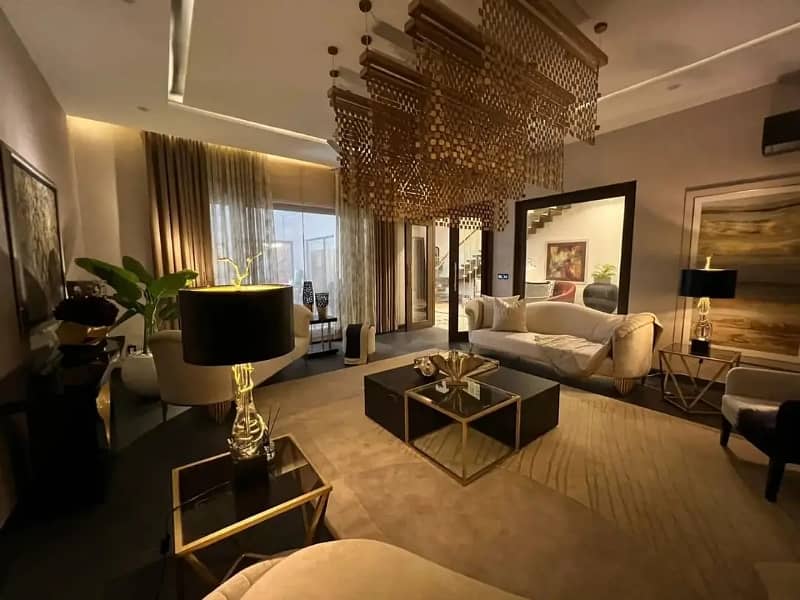 KANAL BRAND NEW ULTRA MODERN LAVISH BUNGALOW FULL BASMENT FULL FURNISHED WITH POOL + CINEMA HALL FULL FURNISHED HOUSE AVAILABLE at VERY PRIME LOCATION IN DHA DEFENCE 49