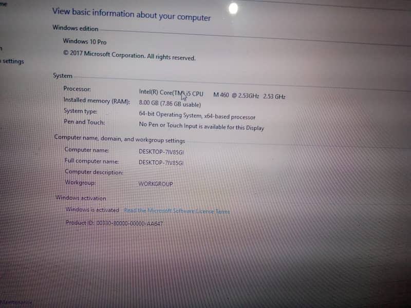 Laptop Sony Core i5 2nd Gen Win11 suppot 1