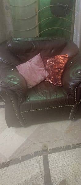 sofa set with 2 combed 3