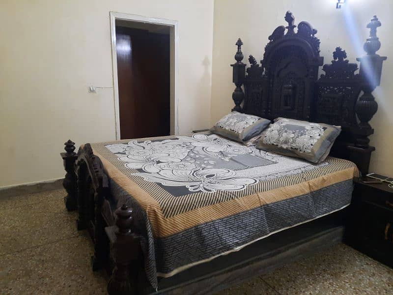 king size chinioti pure tali hawali bed set for sale in Lahore 0