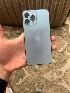 Iphone 13 pro max blue 128gb  PTA APPROVED