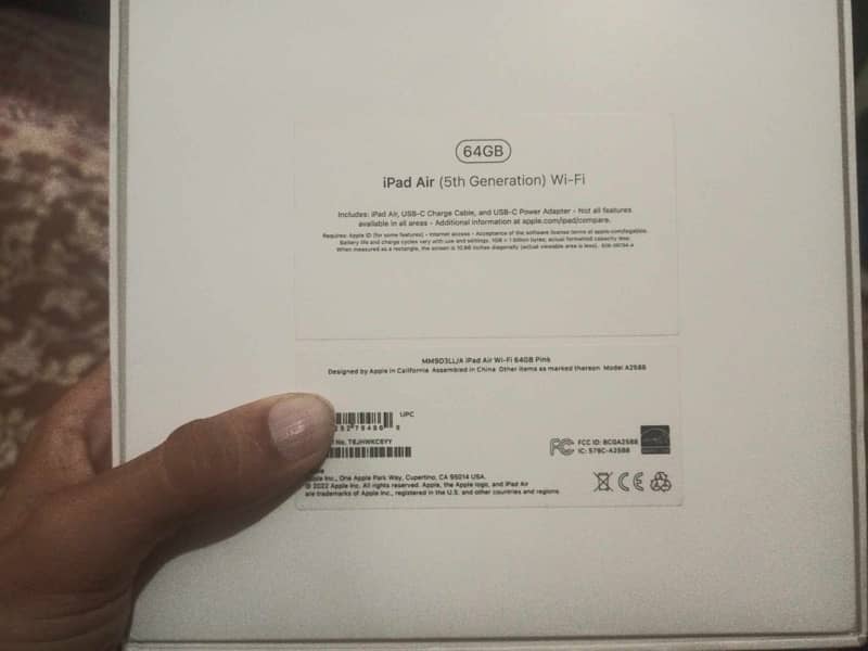 iPad Air 5th generation 64gb 5