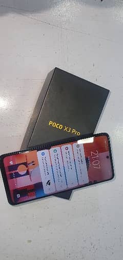 poco x3  pro 8/256 with box charger 10/10 03214494123 call me 0
