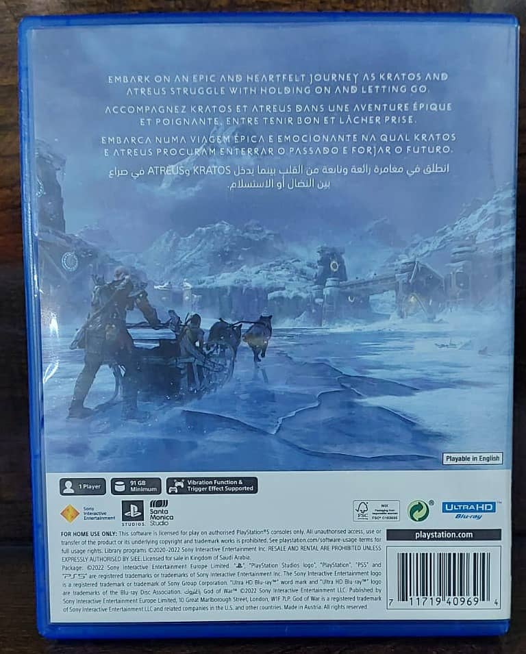PS5 Games - God of War Ragnarök 1