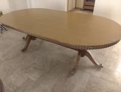 dining table with 8 chairs for sale