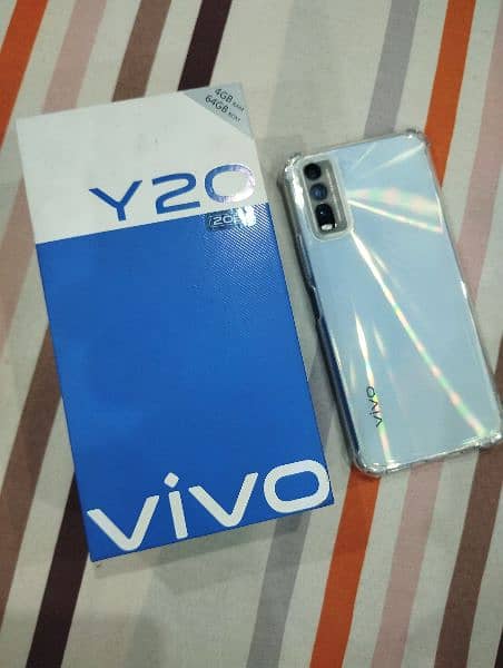 Vivo Y20 4gb 64gb with box 9
