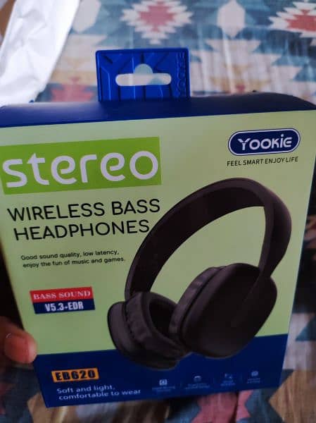 Brand New Stereo Wire and Bluetooth Headset box pack 1