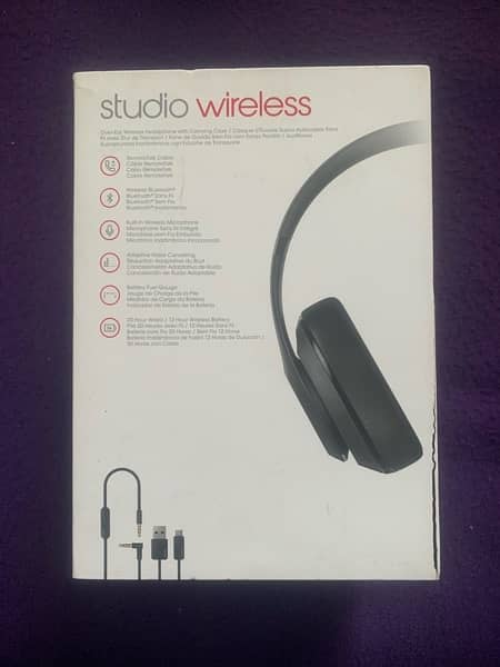 Beats Studio Wireless (100% Genuine). Matte Black. 4