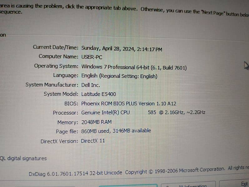 Dell E5400 core 2 Duo 2.8Ghz Laptop Best for Online Classes 1