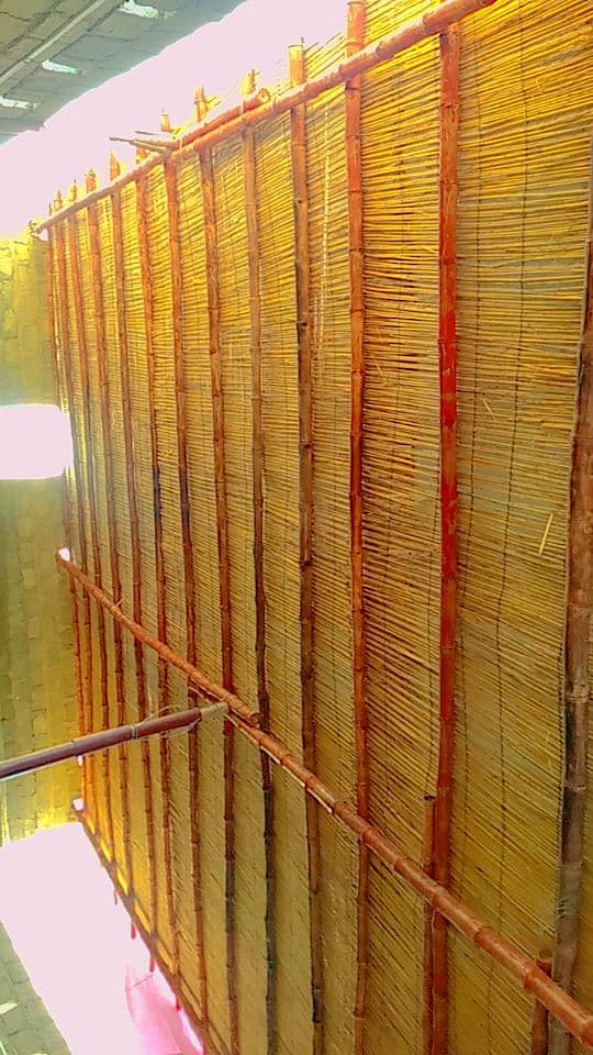 bamboo Shade Jaffri Wall Works Best Baans Work Bamboo Pent House 12
