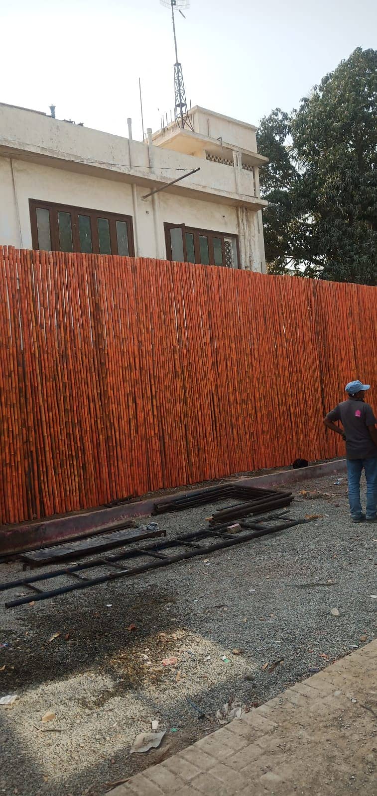 bamboo Shade Jaffri Wall Works Best Baans Work Bamboo Pent House 14