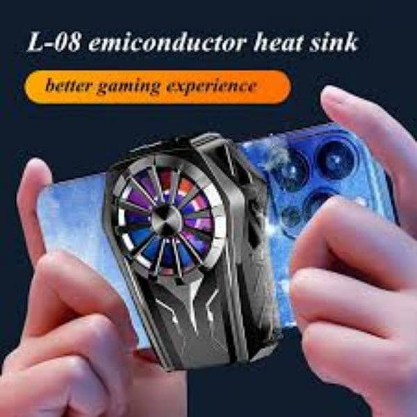Mobile Radiator Cooling Fan for PUBG&OnePlus 6/7/8/9/10/11/12 Chargers 4