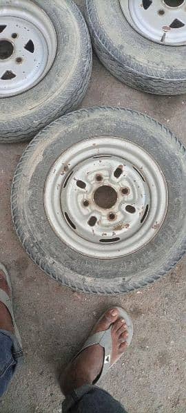 hi roof set tyre wheel 12