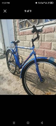 Original Phoenix bicycle blue clour
