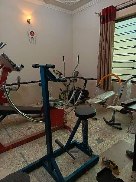 All Gym equipment for sale(03008303950) 9