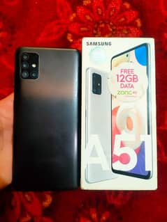 Samsung a51 With box
