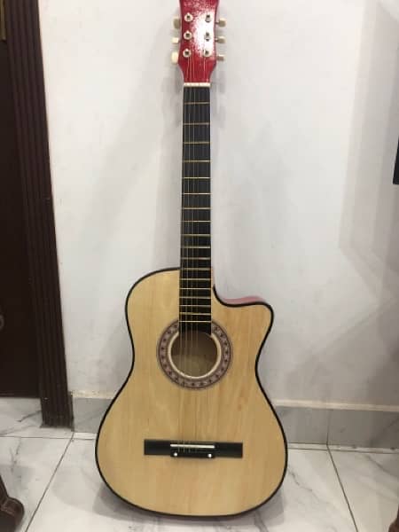 Begginer wooden guitar 1