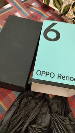 Oppo Reno 6 With Complete Accessories Ram= 8+6  Rom 128