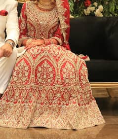 Red Barat Lehenga | Libas e khas | Lahore heavy bridal lehnga sale