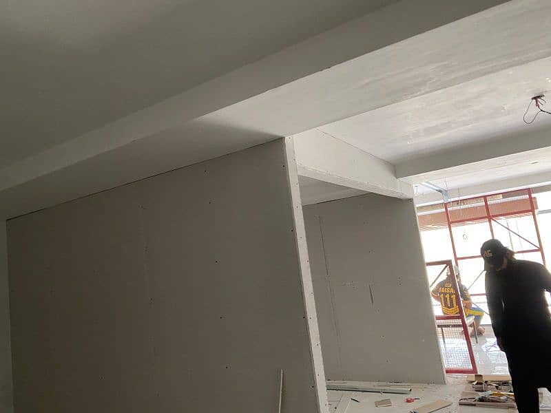 office partition gypsum board partition 0