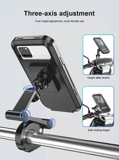 Motorcycle Mobile phone handler support and safer.