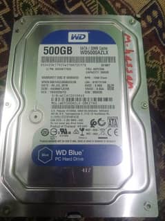 500Gb Hard disk with games