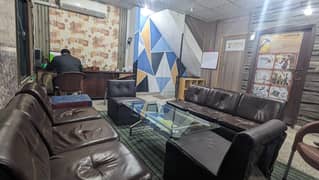 OFFICE FURNISH HALL SPACE AVALIBLE FOR RENT SATELLITE TOWN RAWALPINDI