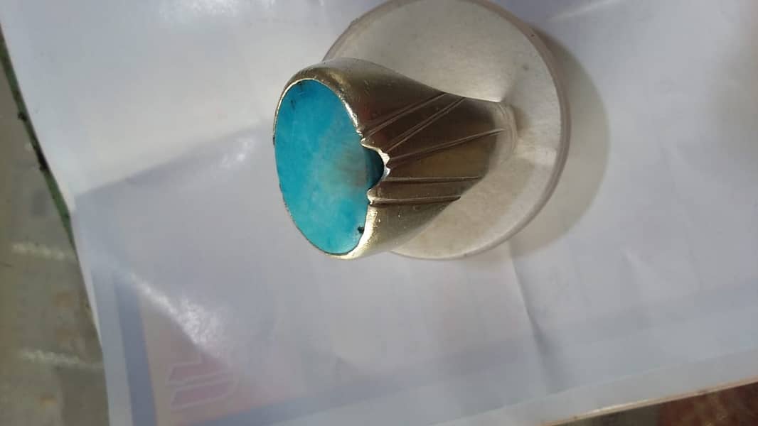 Silver Feroza Ring 0