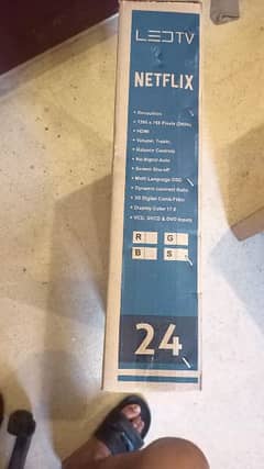 LED TV, 24 Inches, New, box packed