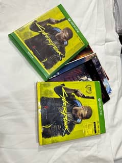 cyberpunk limited edition Xbox One 2 DvDs