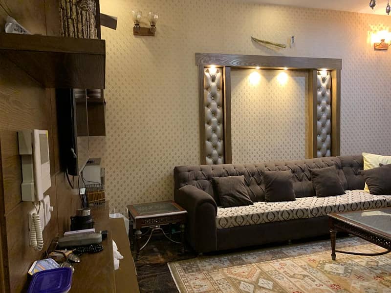 10 Marla Fully Furnished Beautiful House For Rent Overseas A Block Bahria Town Lahore 13