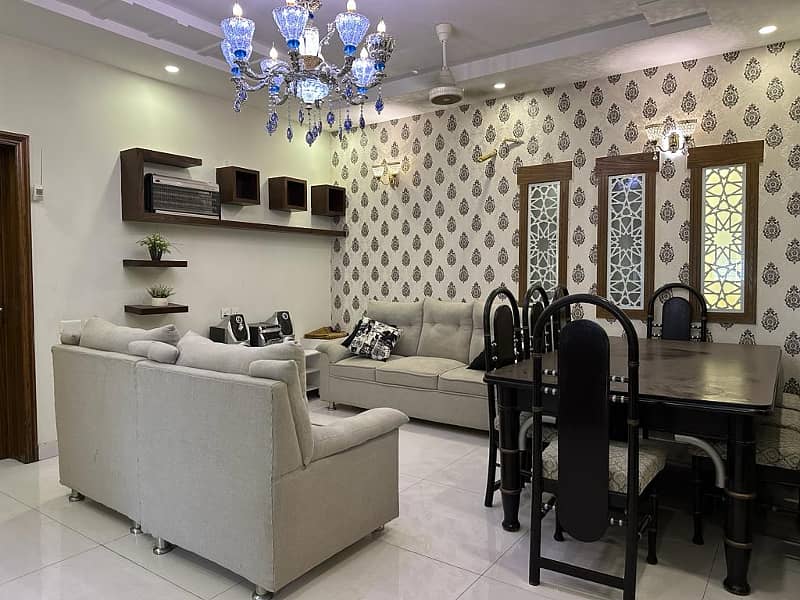 10 Marla Fully Furnished Beautiful House For Rent Overseas A Block Bahria Town Lahore 23